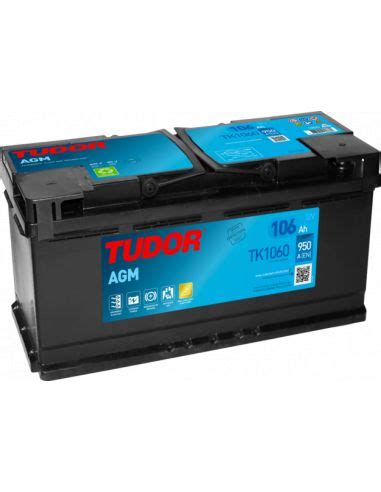 Batteria Tudor Start Stop AGM TK1060 .